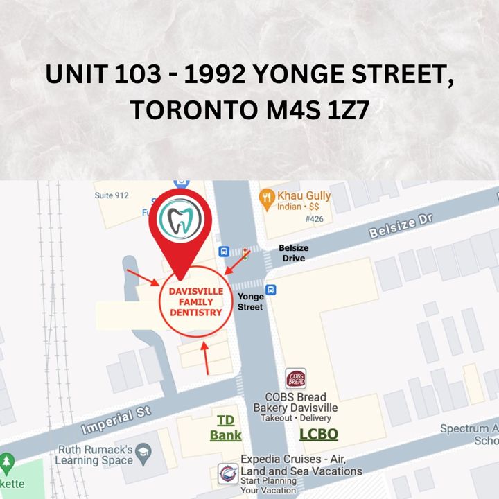 Map: Unit 103 - 1992 Yonge Street, Toronto M4S 1Z7, near Belsize Drive